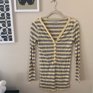 Michael Stars Striped Henley